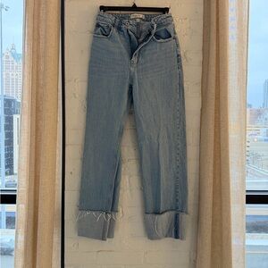 Abercrombie & Fitch Curve Love 90’s Relaxed Jean High Rise